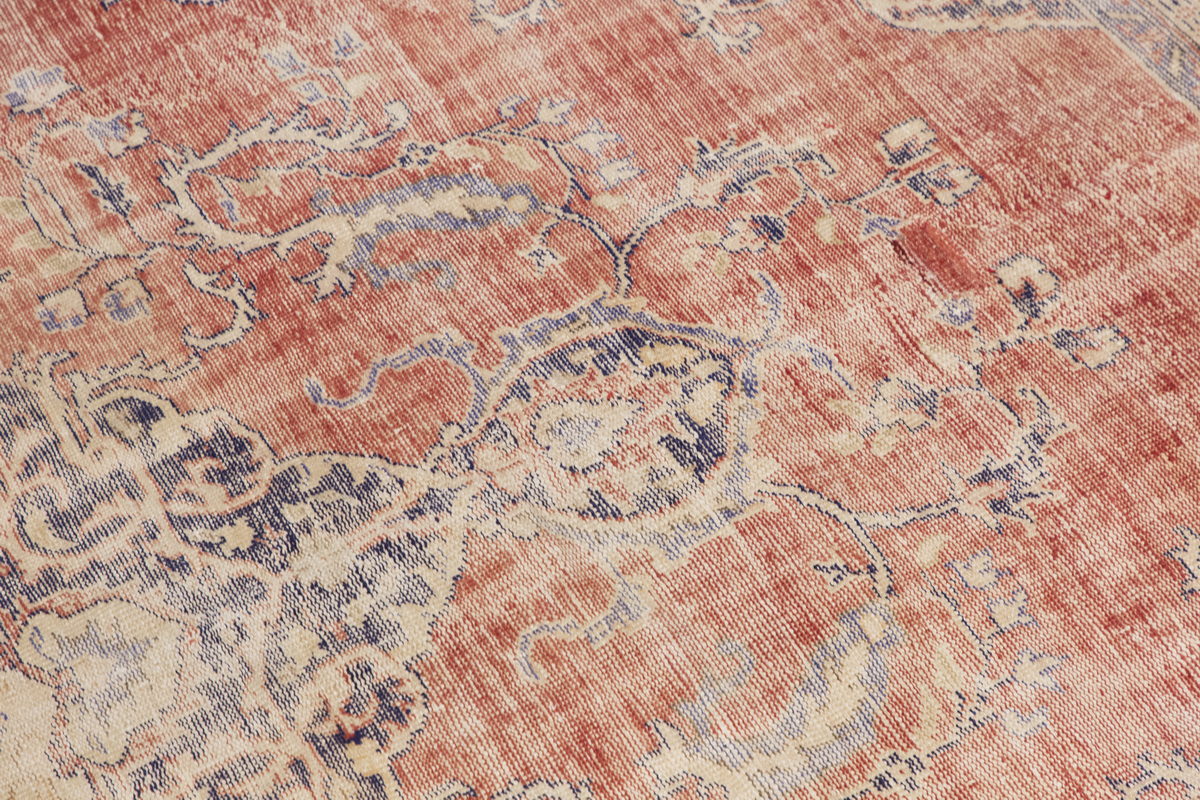 Handwoven Large Turkish Oushak Rug, 272x380 cm / 8.9x12.5 ft