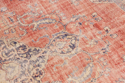 Handwoven Large Turkish Oushak Rug, 272x380 cm / 8.9x12.5 ft