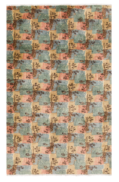 Handwoven Anatolian Bohemian  Design – 155x245 cm / 5'1"x8'0"