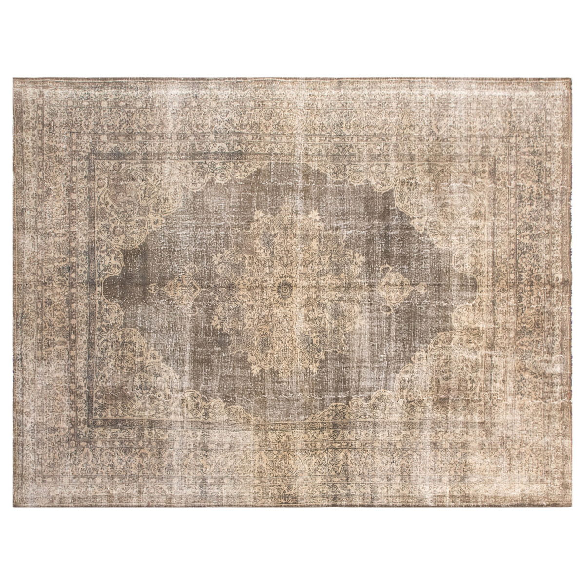 Handwoven Area Rug, 9 x 12'5 ft / 276 x 378 cm