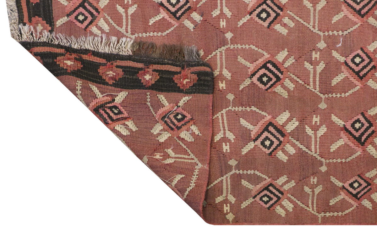 Handwoven Central Anatolian Hallway Rug, 2.1 x 10 ft, 65 x 306 cm