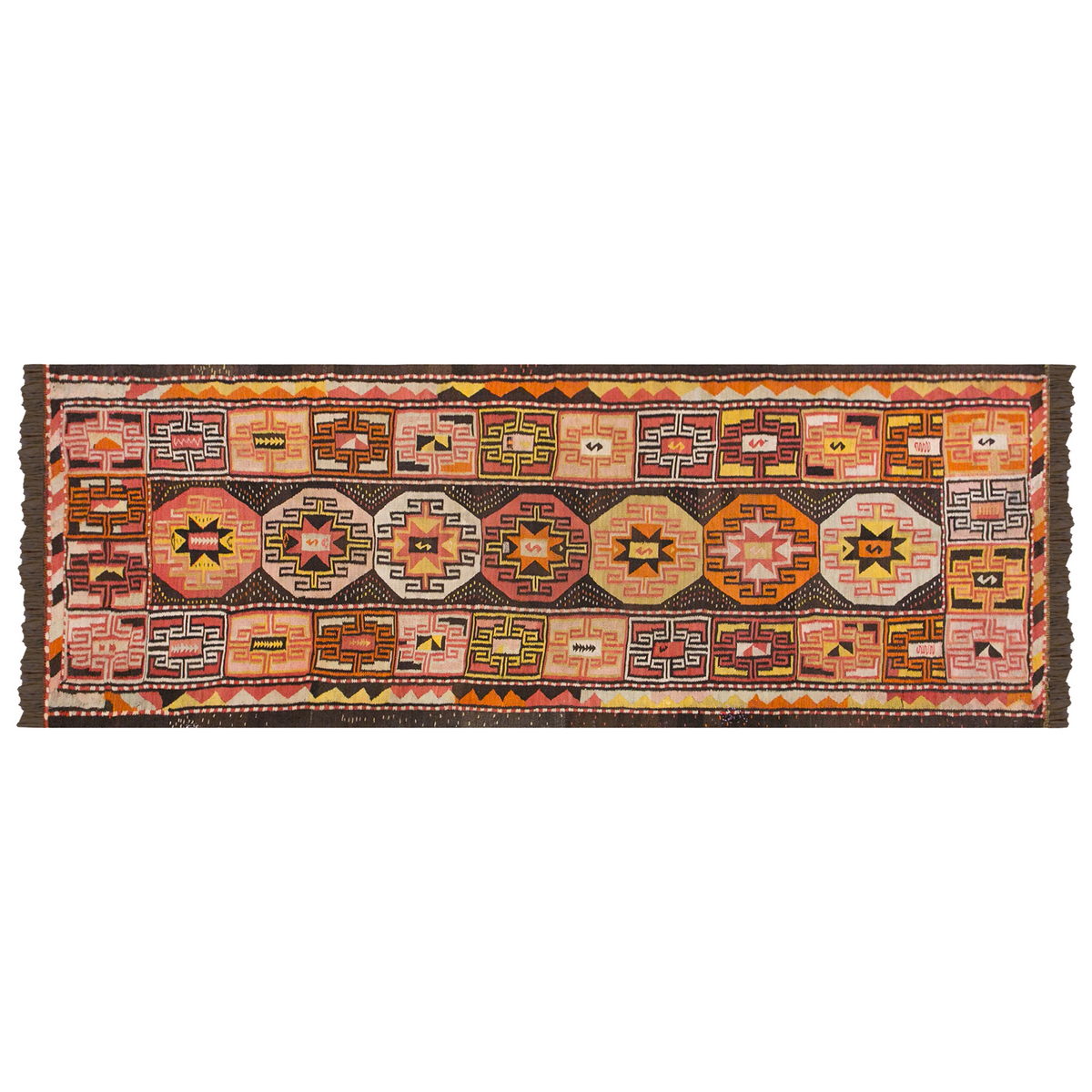 Handwoven Kars Hallway Rug, 3.6 x 9.7 ft, 109 x 294 cm
