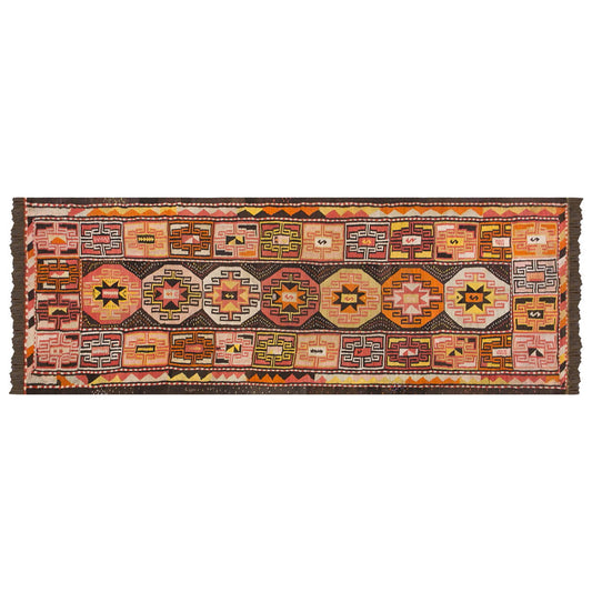 Handwoven Kars Hallway Rug, 3.6 x 9.7 ft, 109 x 294 cm