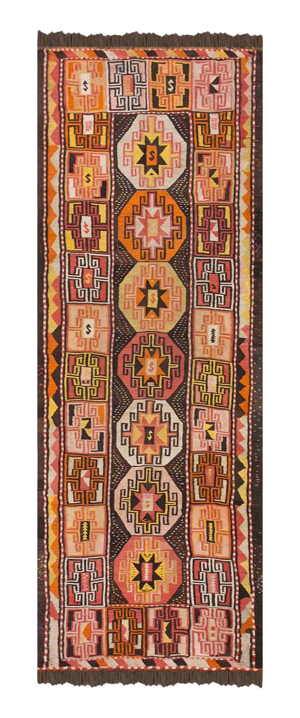 Handwoven Kars Hallway Rug, 3.6 x 9.7 ft, 109 x 294 cm