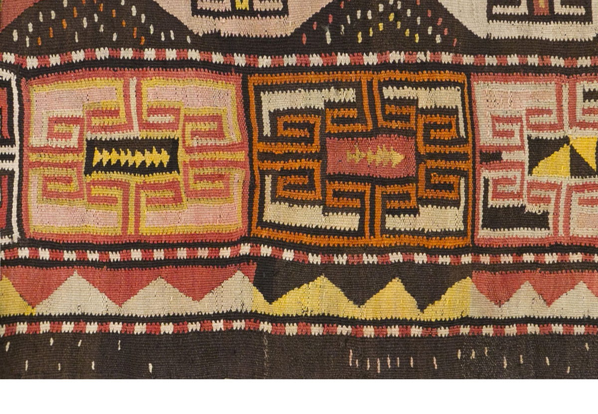Handwoven Kars Hallway Rug, 3.6 x 9.7 ft, 109 x 294 cm
