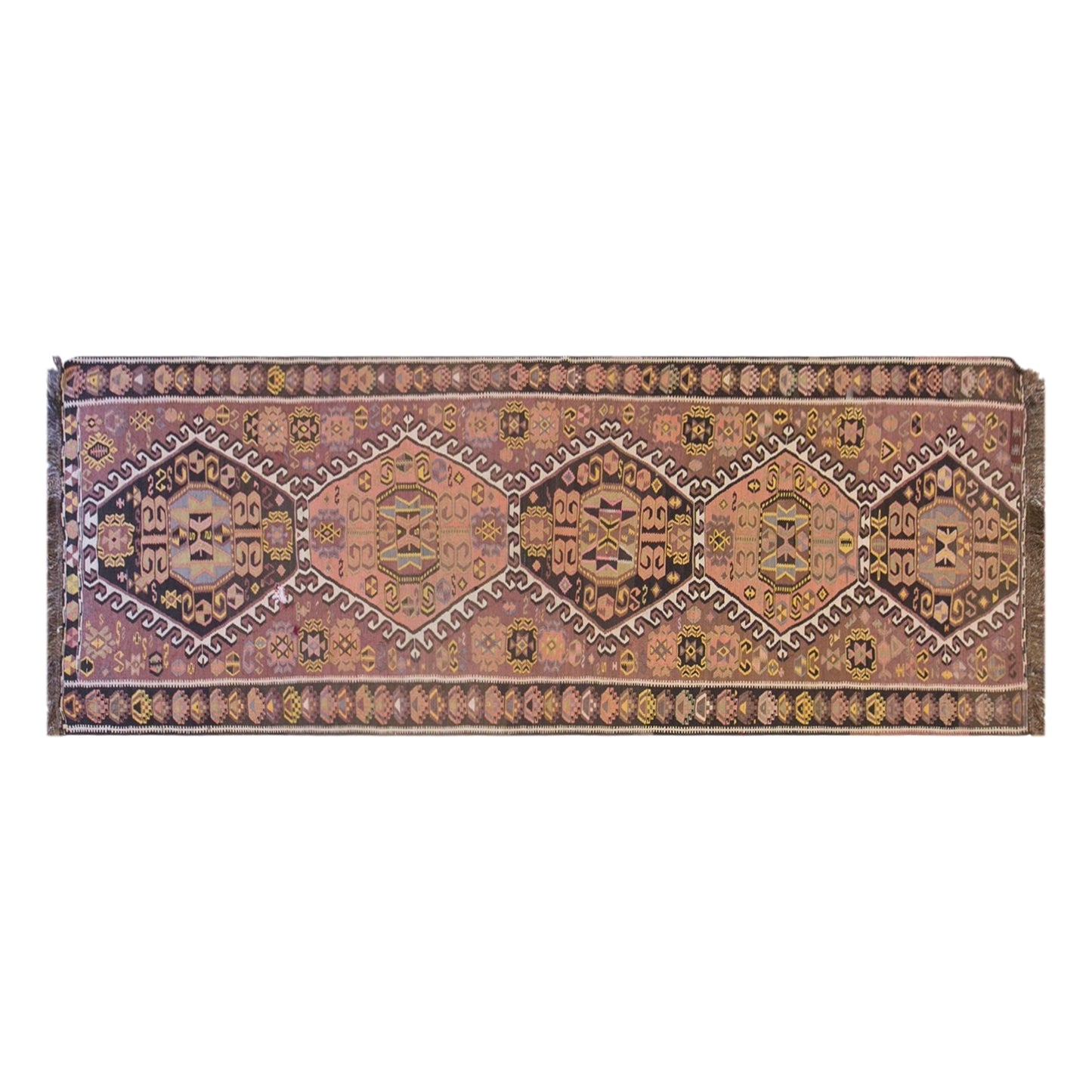 Handwoven Kars Kilim – 130 x 435 cm (4.3 x 14.3 ft)
