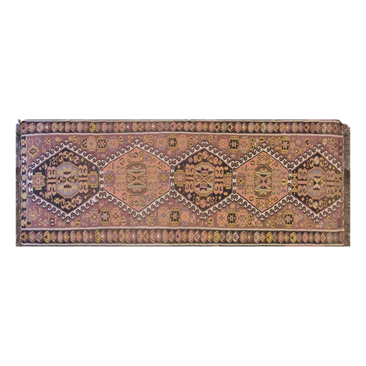 Handwoven Kars Kilim – 130 x 435 cm (4.3 x 14.3 ft)