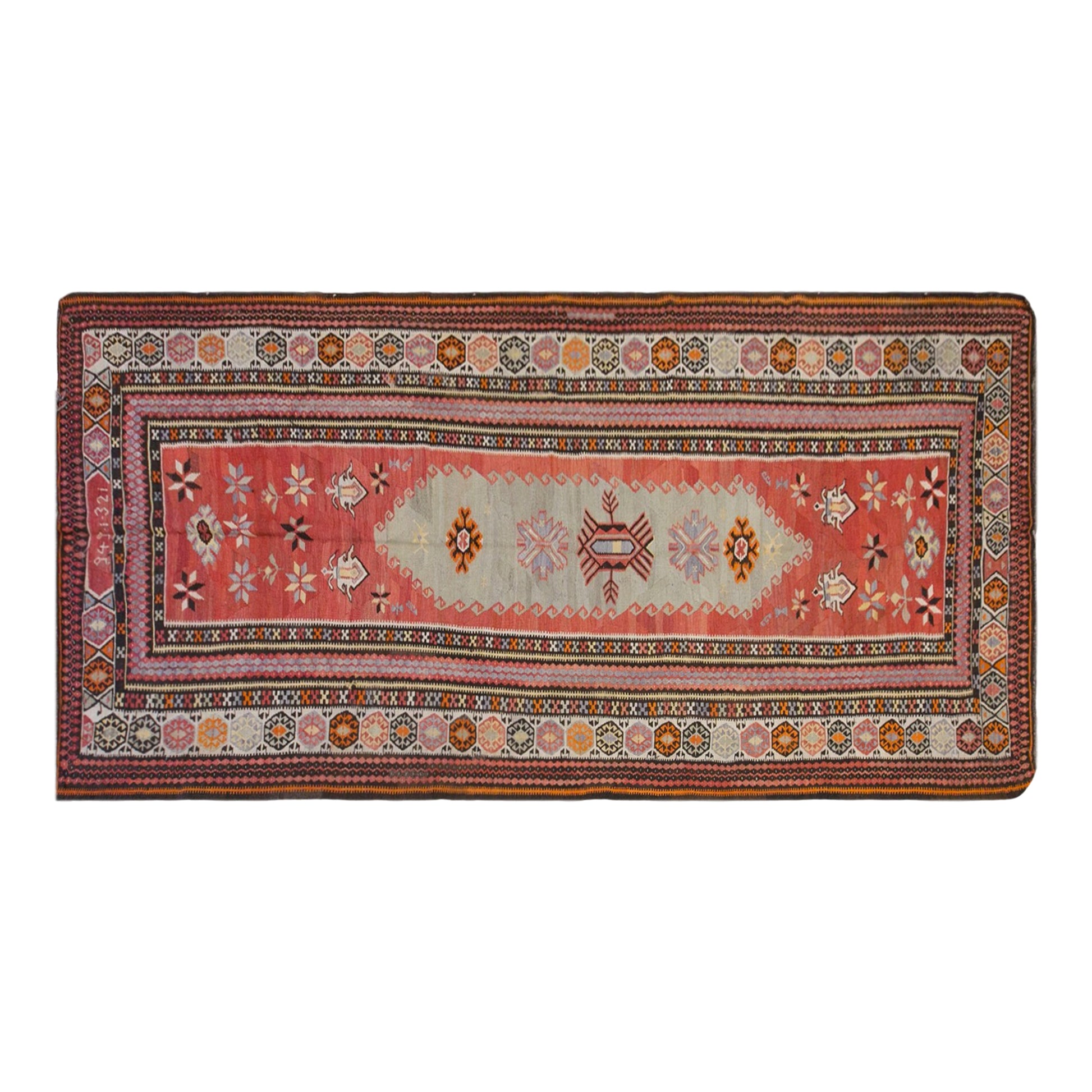 Handwoven Kars Kilim – 146 x 370 cm (4.8 x 12.1 ft)