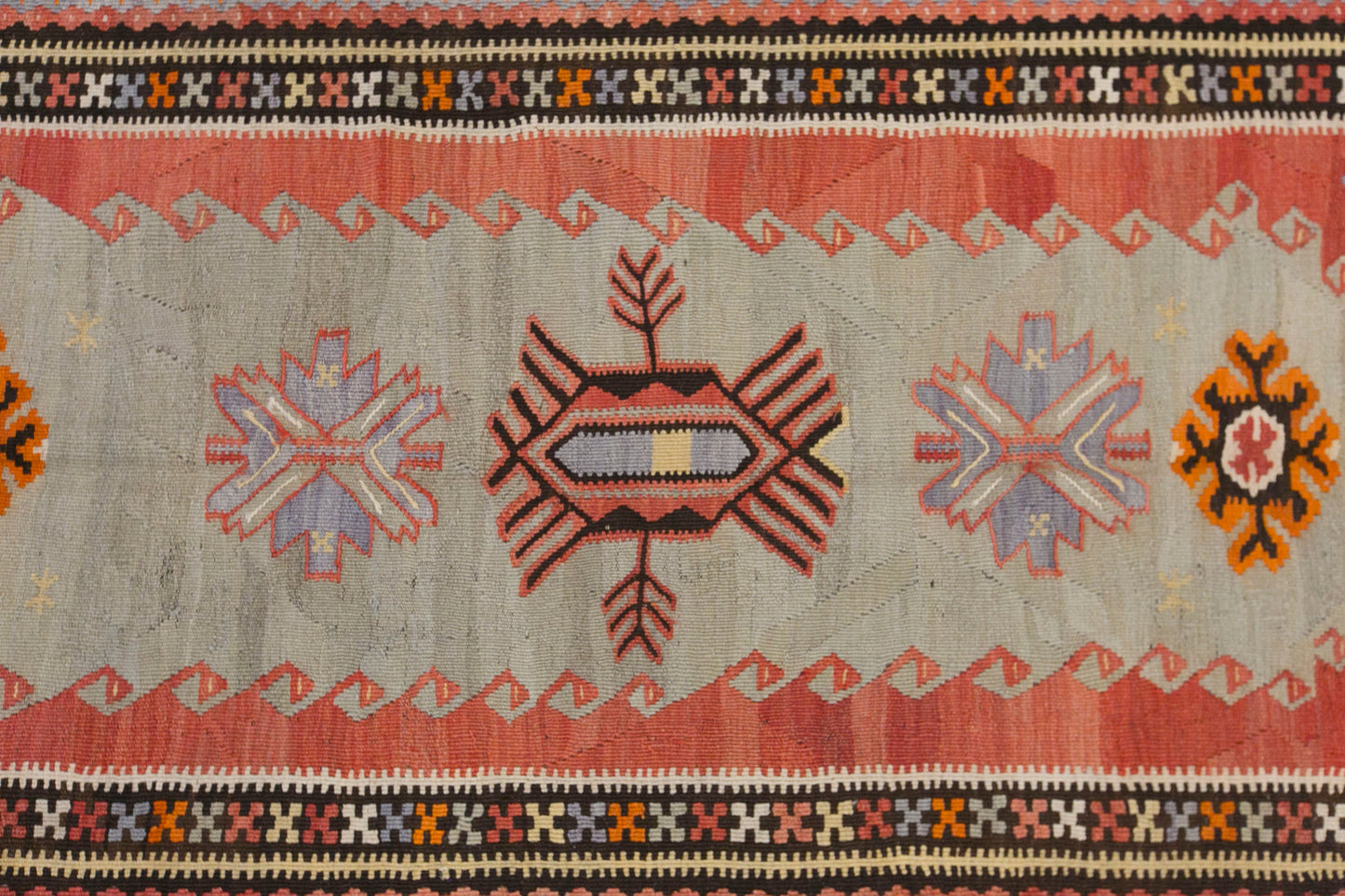 Handwoven Kars Kilim – 146 x 370 cm (4.8 x 12.1 ft)