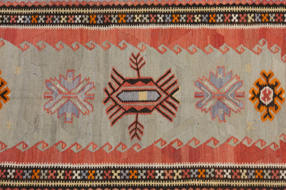 Handwoven Kars Kilim – 146 x 370 cm (4.8 x 12.1 ft)