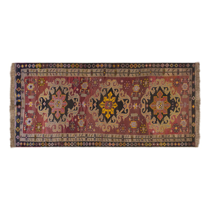 Handwoven Kars Kilim – 180 x 460 cm (5.9 x 15.1 ft)