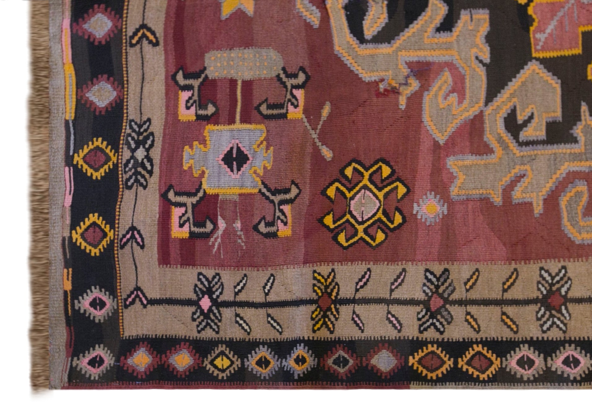 Handwoven Kars Kilim – 180 x 460 cm (5.9 x 15.1 ft)