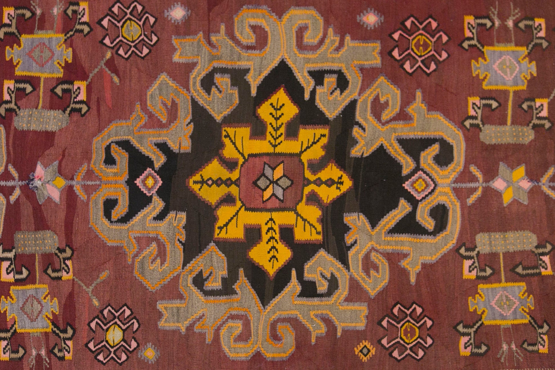 Handwoven Kars Kilim – 180 x 460 cm (5.9 x 15.1 ft)