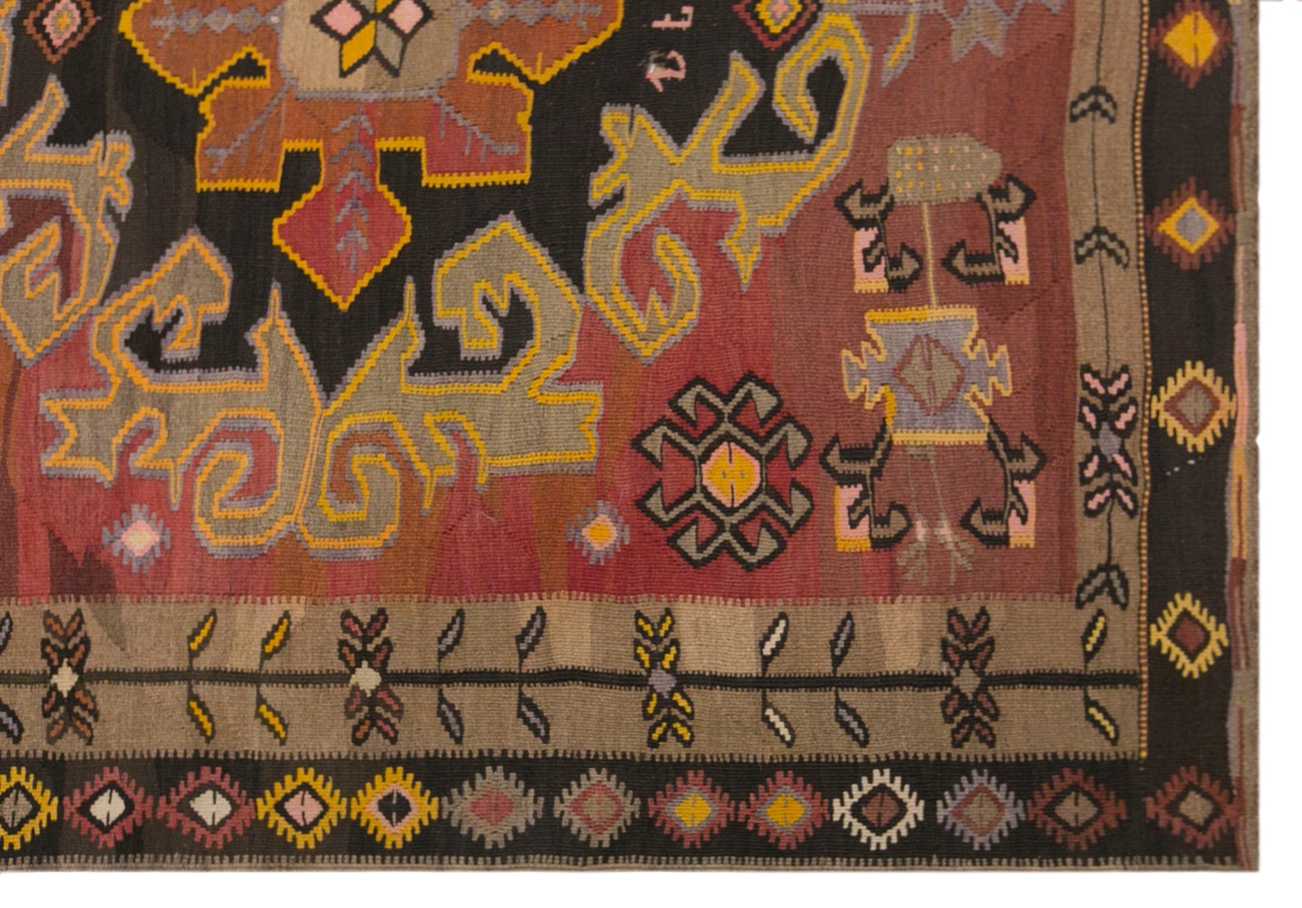 Handwoven Kars Kilim – 180 x 460 cm (5.9 x 15.1 ft)