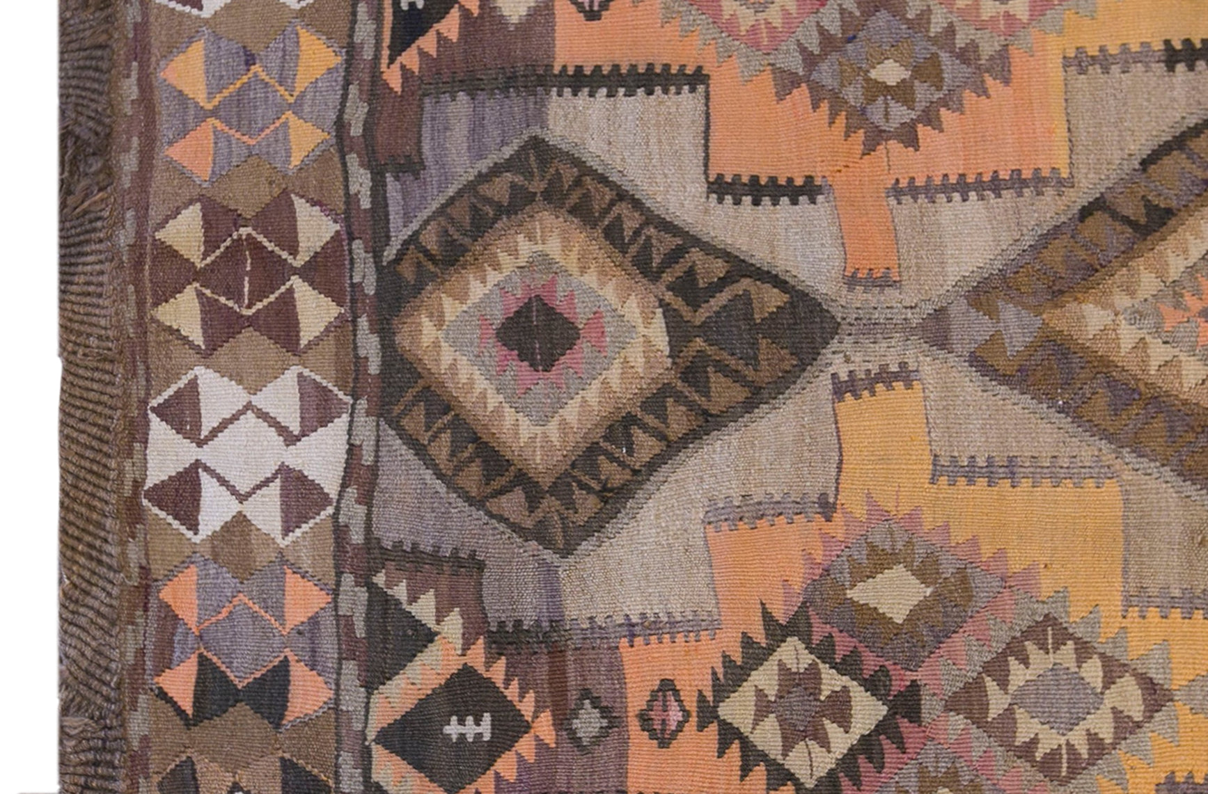 Handwoven Kars Kilim – 185 x 435 cm (6.1 x 14.3 ft)