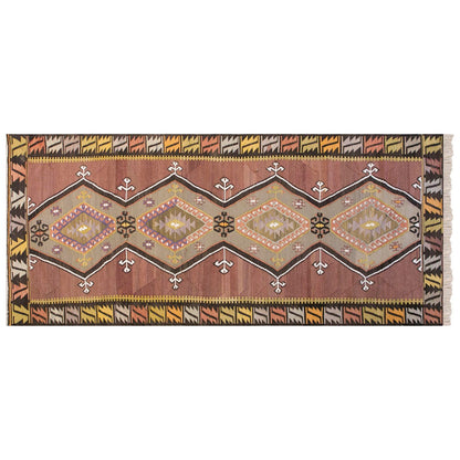 Handwoven Kayseri Hallway Rug, 3.6 x 11.4 ft, 109 x 346 cm