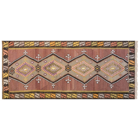 Handwoven Kayseri Hallway Rug, 3.6 x 11.4 ft, 109 x 346 cm