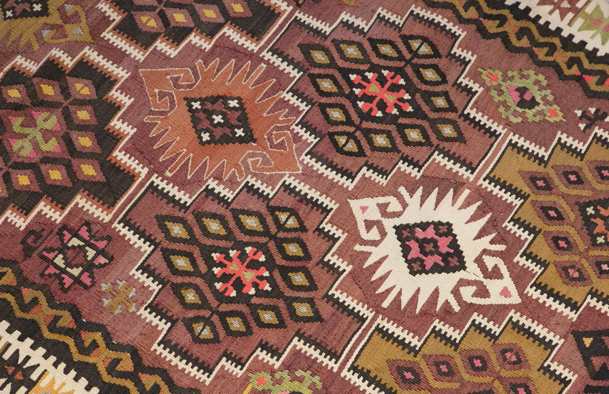 Handwoven Kayseri Long Hallway Rug, 3.9 x 15.4 ft, 115 x 468 cm