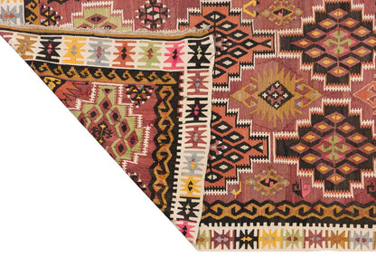Handwoven Kayseri Long Hallway Rug, 3.9 x 15.4 ft, 115 x 468 cm