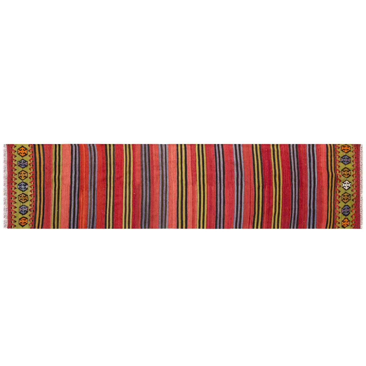 Handwoven Konya Hallway Rug, 2.03 × 13.12 ft, 62 x 400 cm