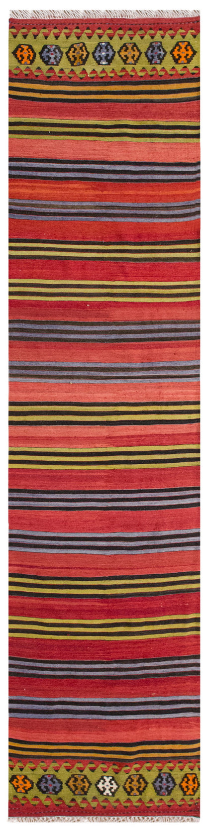 Handwoven Konya Hallway Rug, 2.03 × 13.12 ft, 62 x 400 cm