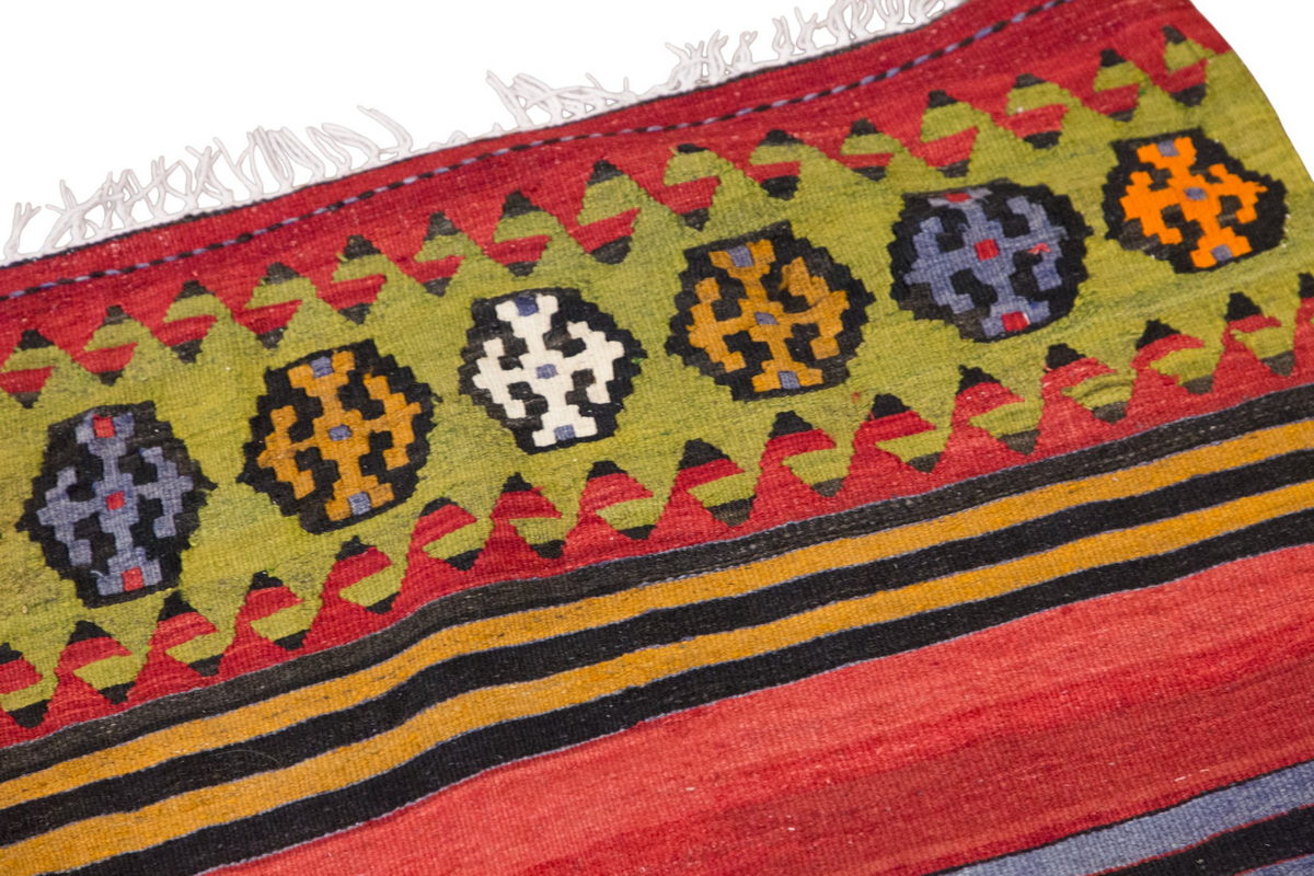 Handwoven Konya Hallway Rug, 2.03 × 13.12 ft, 62 x 400 cm