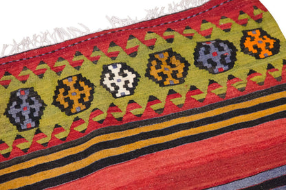 Handwoven Konya Hallway Rug, 2.03 × 13.12 ft, 62 x 400 cm