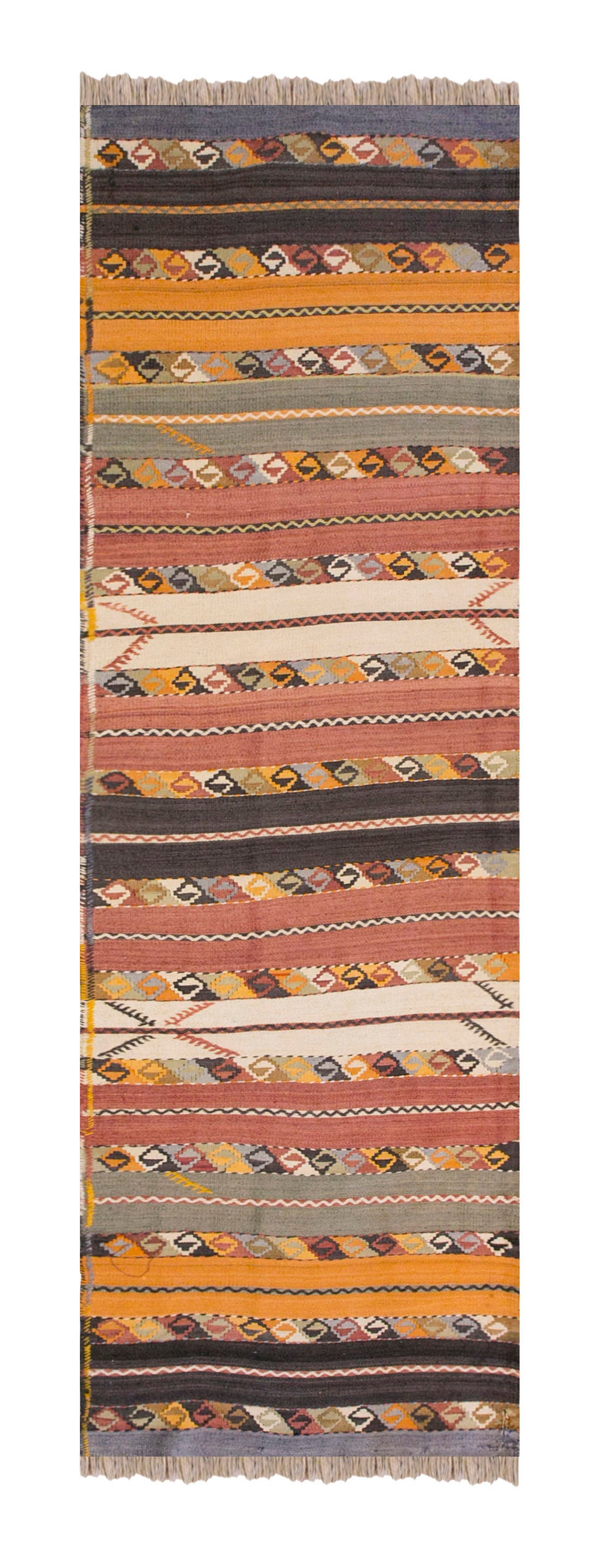 Handwoven Konya Hallway Rug, 2.11 x 10.4 ft, 89 x 315 cm