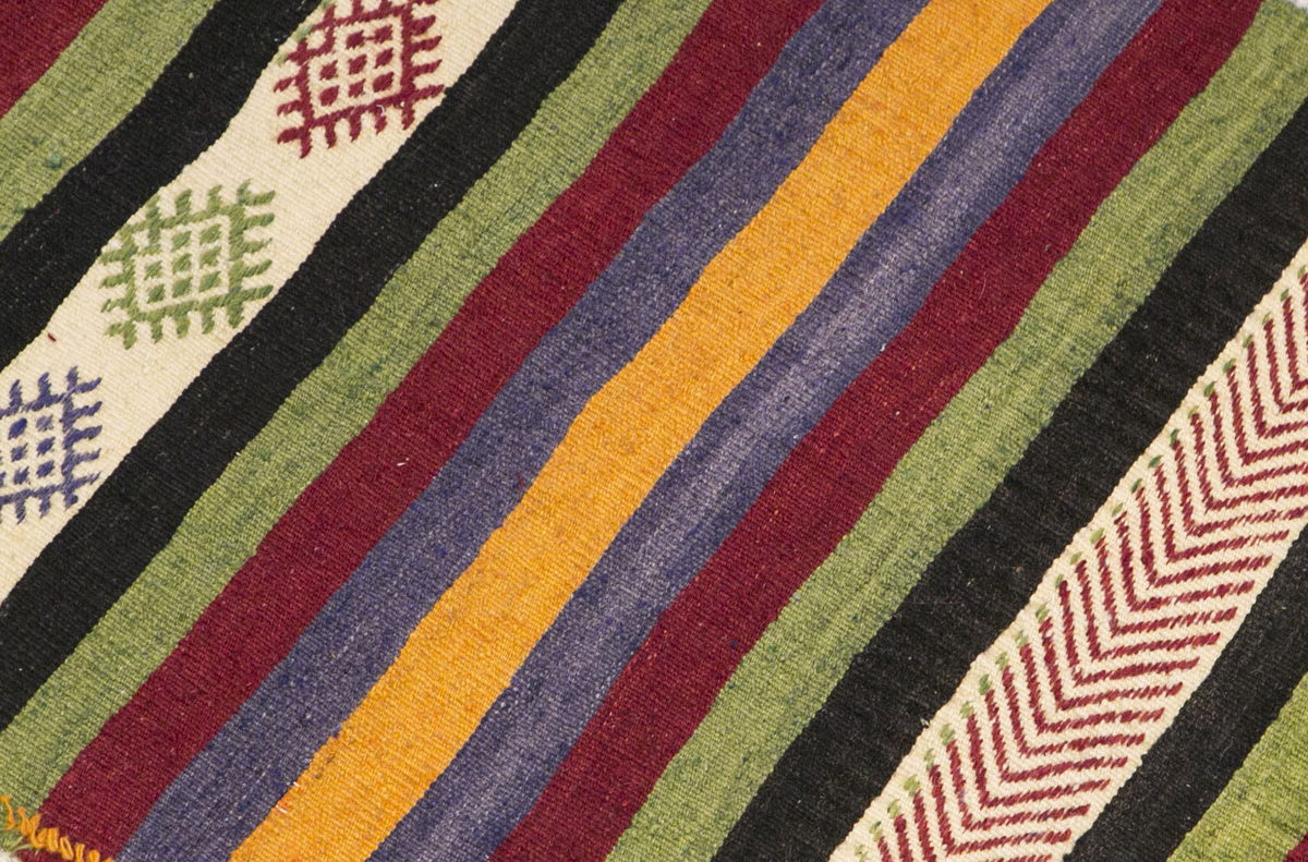 Handwoven Konya Hallway Rug, 2.3 x 11.8 ft, 69 x 358 cm