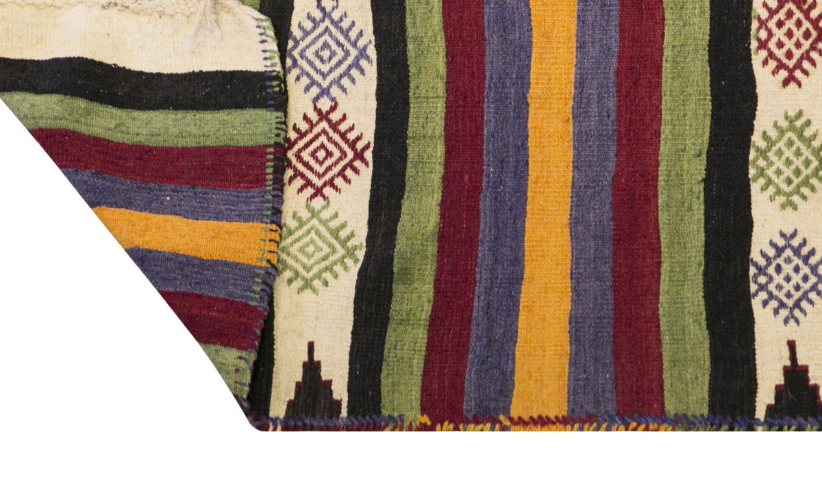 Handwoven Konya Hallway Rug, 2.3 x 11.8 ft, 69 x 358 cm