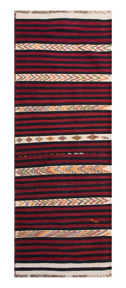 Handwoven Konya Hallway Rug, 2.4 x 10.5 ft, 72 x 320 cm