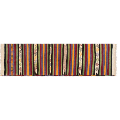 Handwoven Konya Hallway Rug, 2.4 x 11.3 ft, 72 x 345 cm