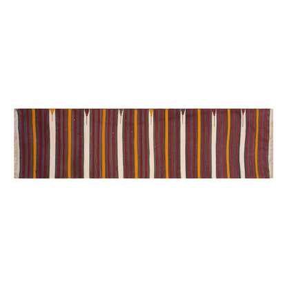 Handwoven Konya Hallway Rug, 2.4 x 12.6 ft, 73 x 382 cm