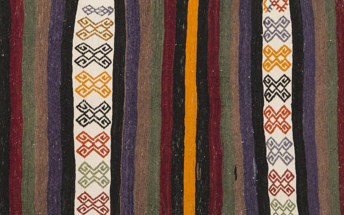 Handwoven Konya Hallway Rug, 2.5 x 10.9 ft, 76 x 328 cm