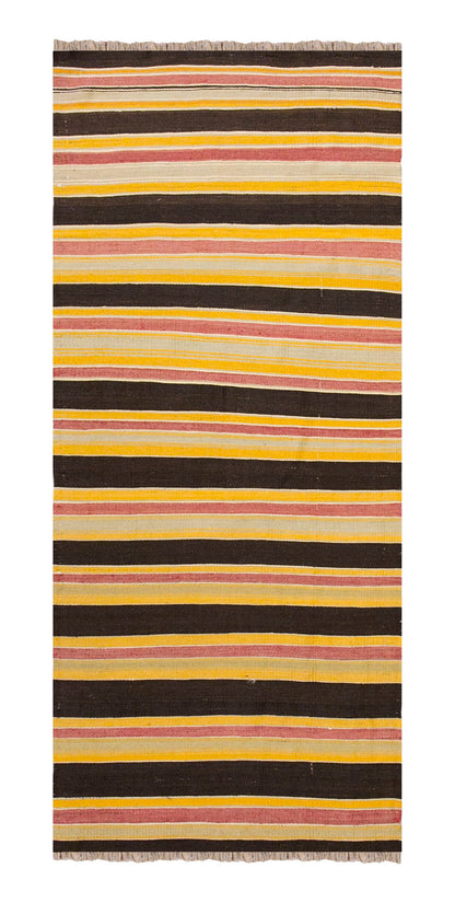Handwoven Konya Hallway Rug, 2.5 x 7.7 ft, 76 x 233 cm