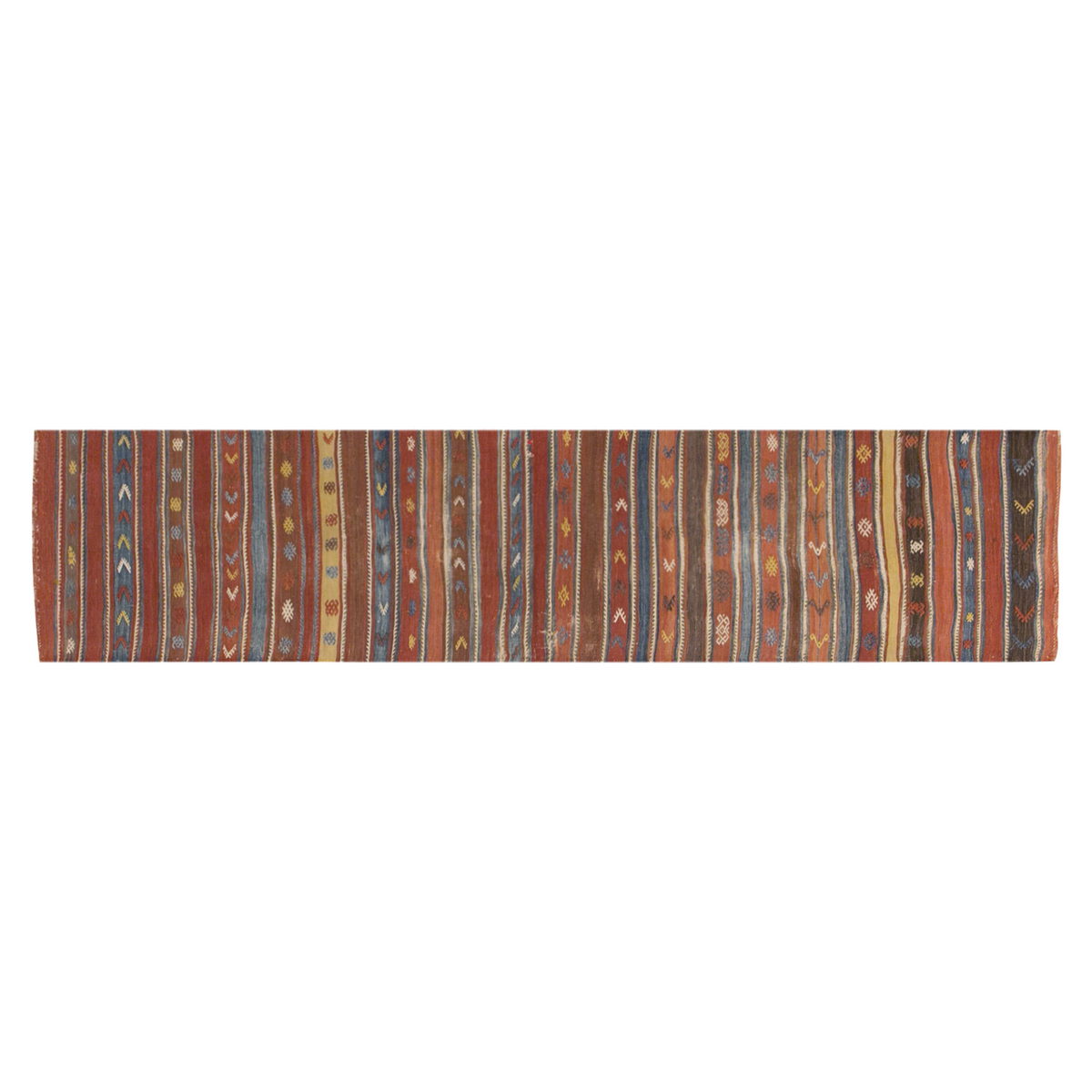 Handwoven Konya Hallway Rug, 2.6 x 10.6 ft, 77 x 322 cm