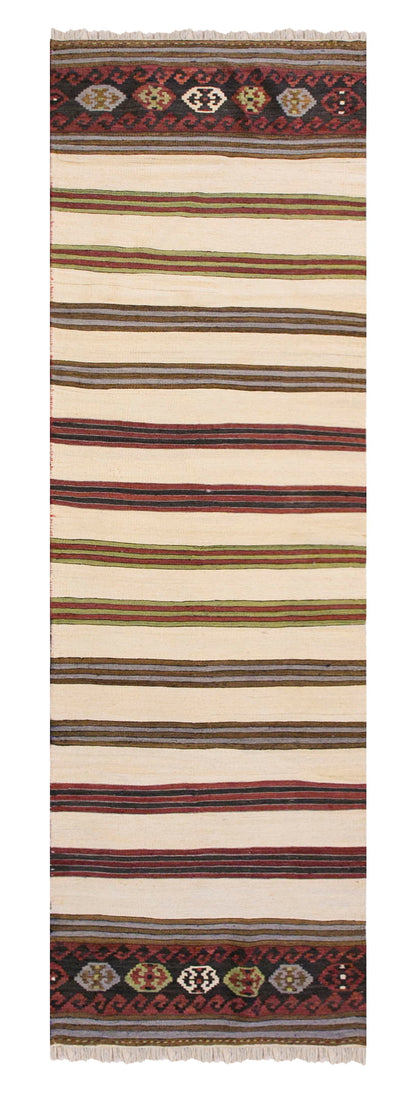 Handwoven Konya Hallway Rug, 2.6 x 11.10 ft, 78 x 363 cm