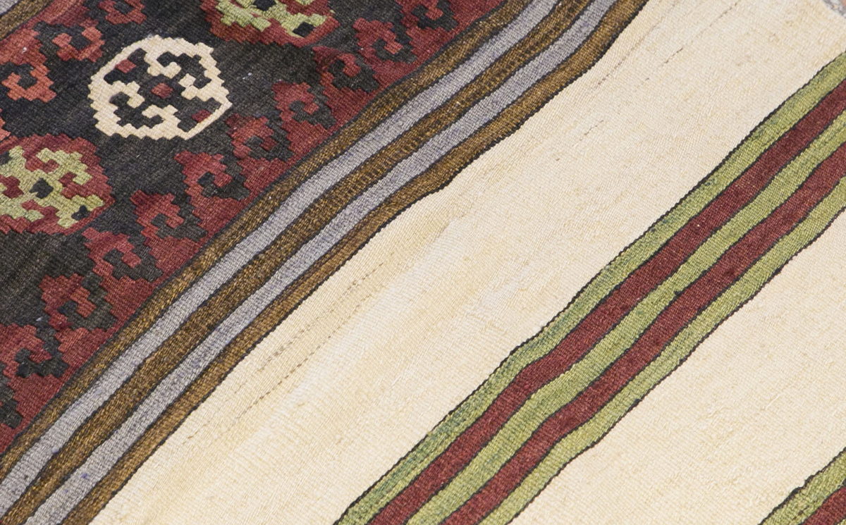 Handwoven Konya Hallway Rug, 2.6 x 11.10 ft, 78 x 363 cm