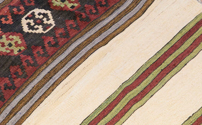 Handwoven Konya Hallway Rug, 2.6 x 11.10 ft, 78 x 363 cm