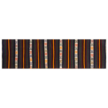 Handwoven Konya Hallway Rug, 2.6 x 11 ft, 77 x 337 cm