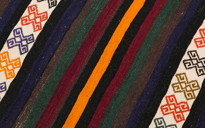 Handwoven Konya Hallway Rug, 2.6 x 11 ft, 77 x 337 cm