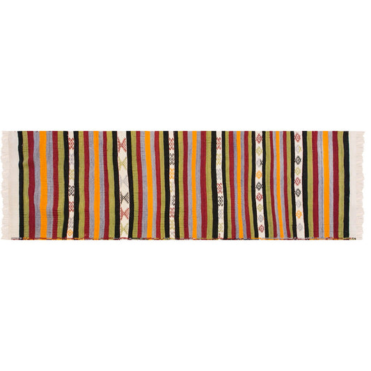 Handwoven Konya Hallway Rug, 2.7 x 11.1 ft, 80 x 340 cm