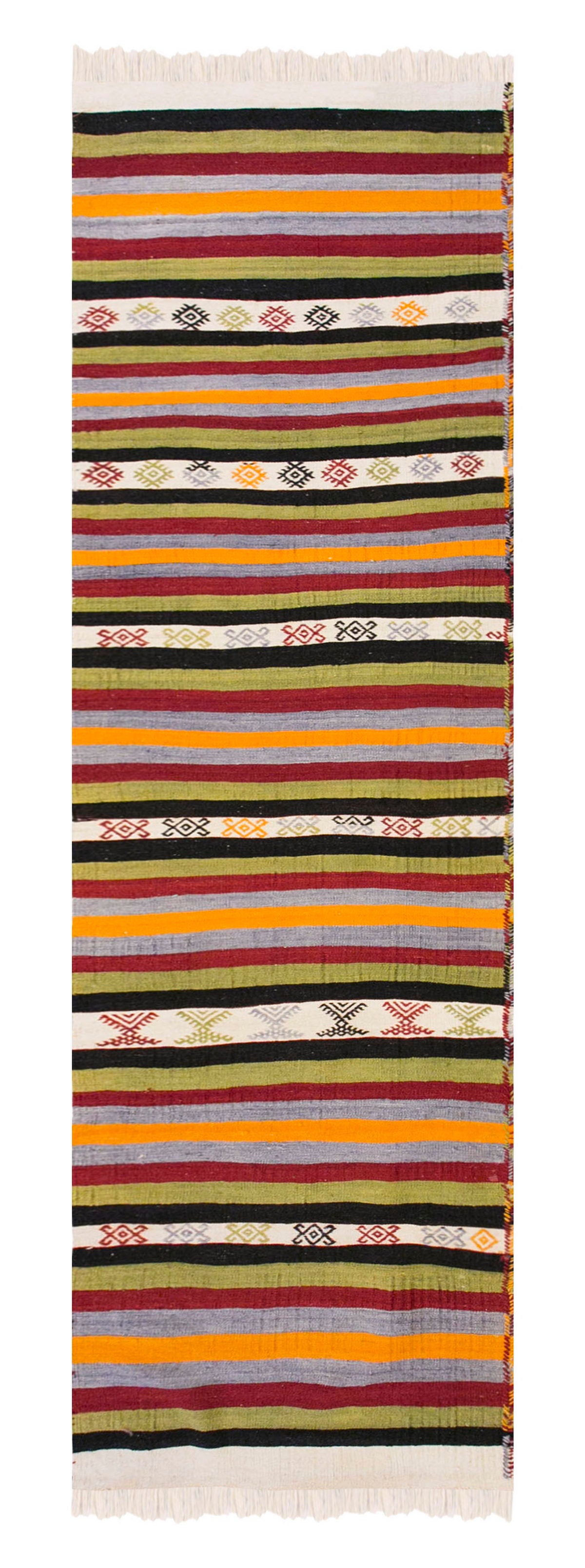 Handwoven Konya Hallway Rug, 2.7 x 11.1 ft, 80 x 340 cm