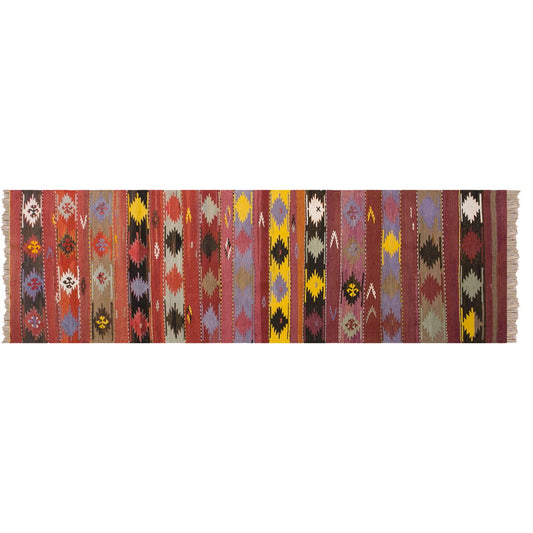 Handwoven Konya Hallway Rug, 2.7 x 11.10 ft, 79 x 363 cm