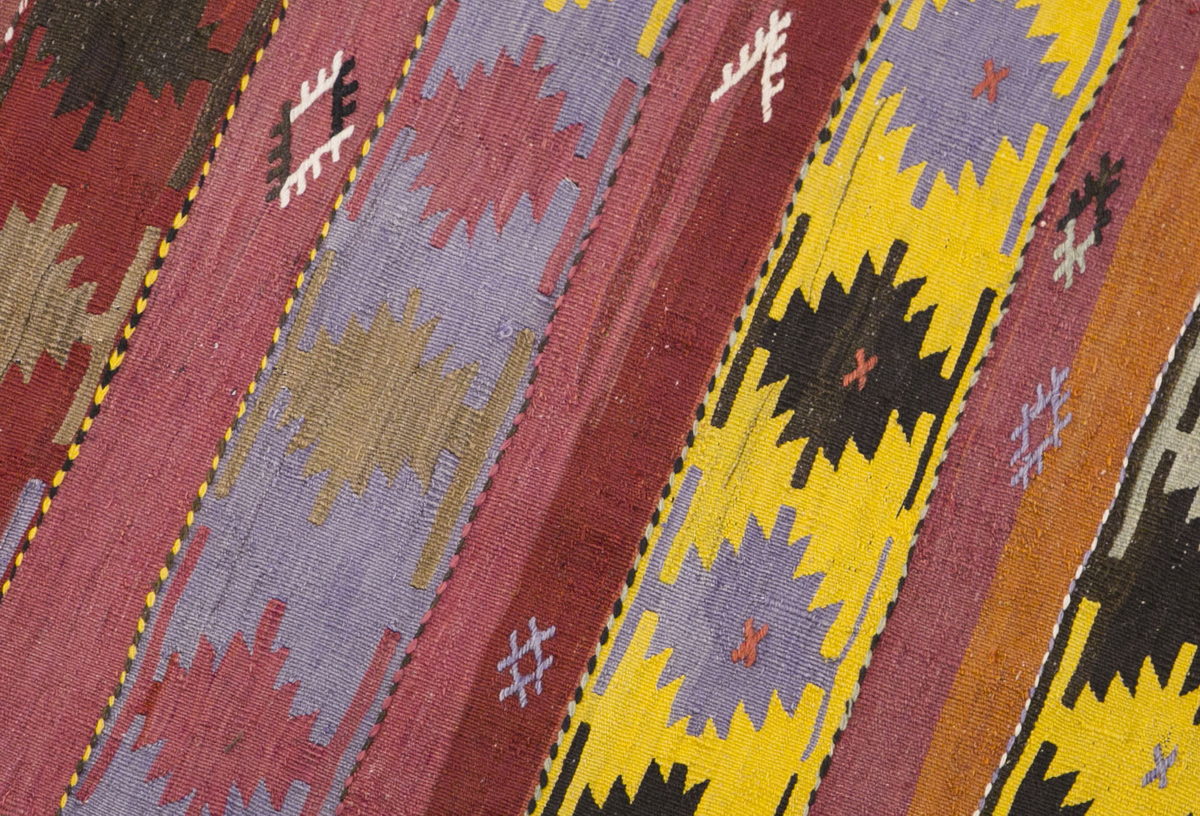 Handwoven Konya Hallway Rug, 2.7 x 11.10 ft, 79 x 363 cm