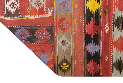 Handwoven Konya Hallway Rug, 2.7 x 11.10 ft, 79 x 363 cm