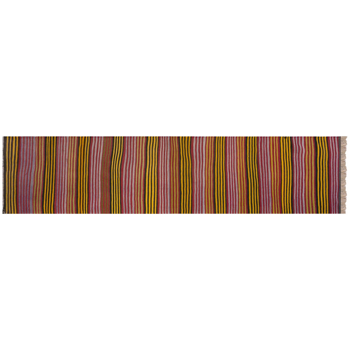 Handwoven Konya Hallway Rug, 2.7 x 13.7 ft, 79 x 415 cm
