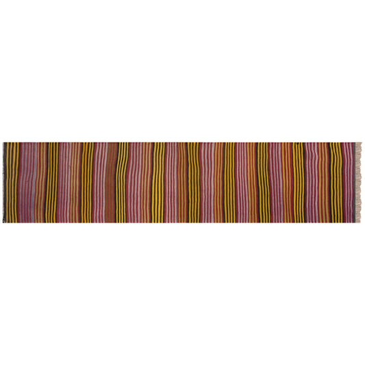 Handwoven Konya Hallway Rug, 2.7 x 13.7 ft, 79 x 415 cm
