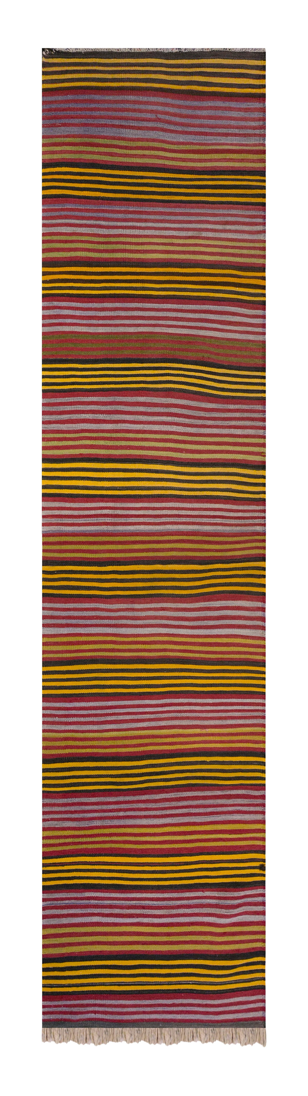 Handwoven Konya Hallway Rug, 2.7 x 13.7 ft, 79 x 415 cm