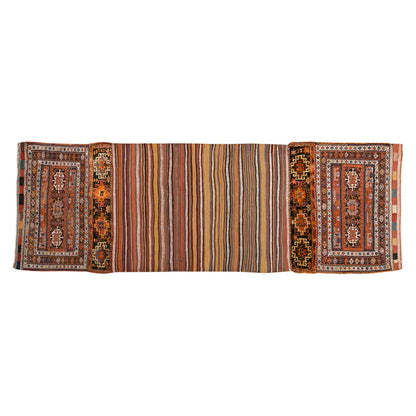 Handwoven Kurdish Bahtiyari Hallway Rug, 3.4 x 11 ft, 103 x 336 cm